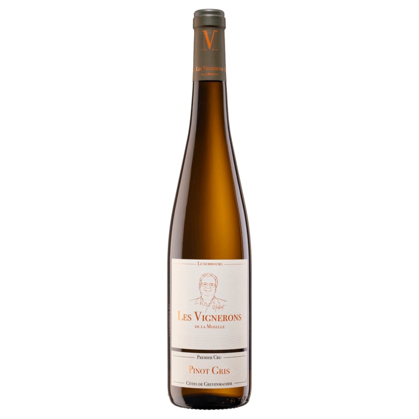 Les Vignerons Weißwein Pinot Gris trocken 0,75l